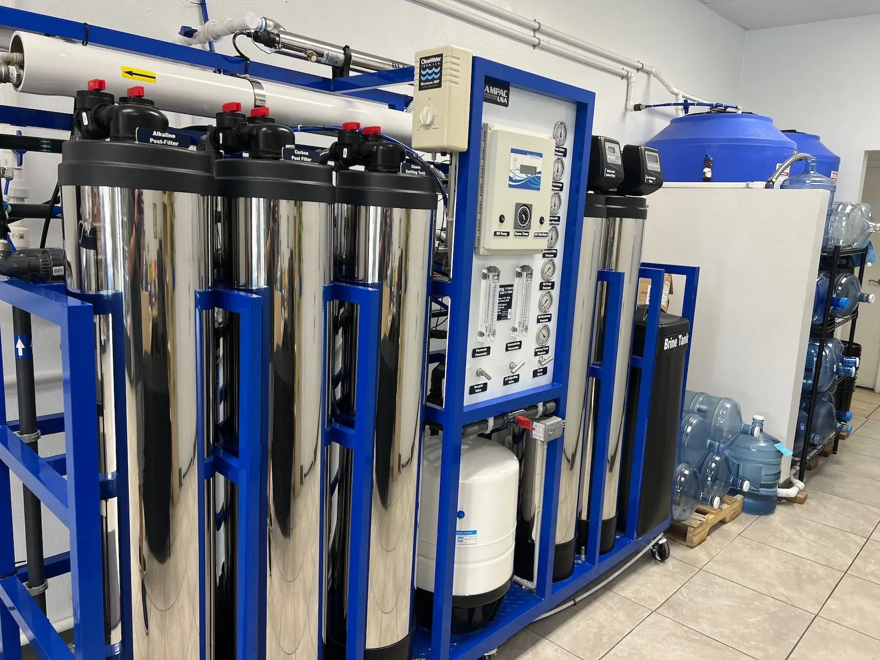 Crystal Alkaline Water 9-stage RO filtration system