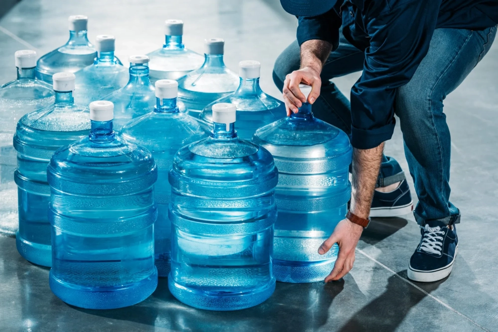 Large alkaline water jugs — Crystal Alkaline Water, Rancho Cucamonga